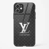 LV Glass Case for iPhone 11