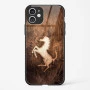 Ferrari Design Gold Glass Case for iPhone 11