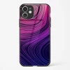 Spiral Design Glass Case for iPhone 11