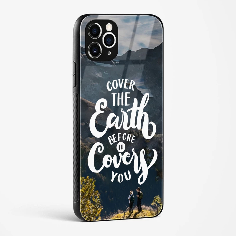 Travel Quote Glass Case Phone Cover For iPhone 11 Pro