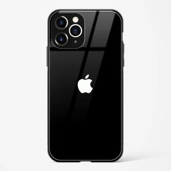 Rich Black Glossy Glass Case for iPhone 11 Pro
