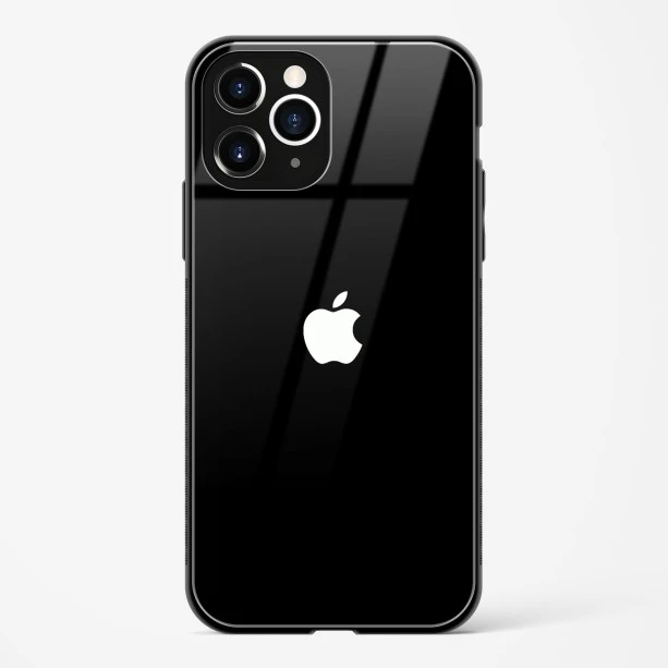 Rich Black Glossy Glass Case for iPhone 11 Pro