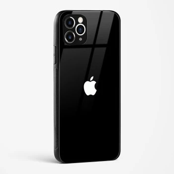Rich Black Glossy Glass Case for iPhone 11 Pro