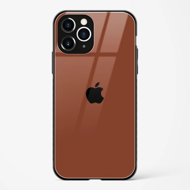 Brown Glass Case for iPhone 11 Pro