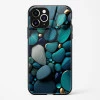 Pebble Design Glass Case for iPhone 11 Pro