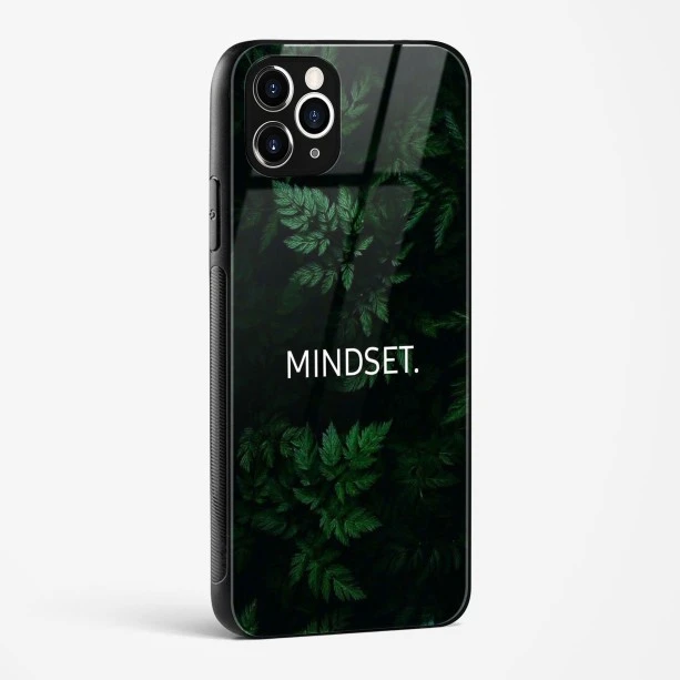 Mindset Quote Glass Case for iPhone 11 Pro