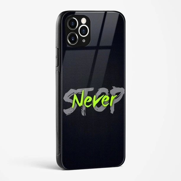 Stop Never Glass Case for iPhone 11 Pro