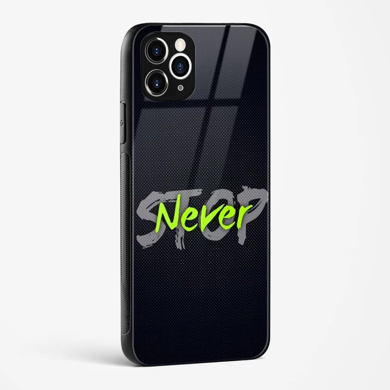 Stop Never Glass Case for iPhone 11 Pro