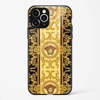 Versace Design Glass Case for iPhone 11 Pro