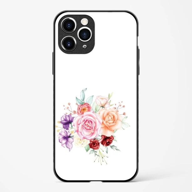 Flower Design Abstract 1 Glass Case Phone Cover For iPhone 11 Pro Max