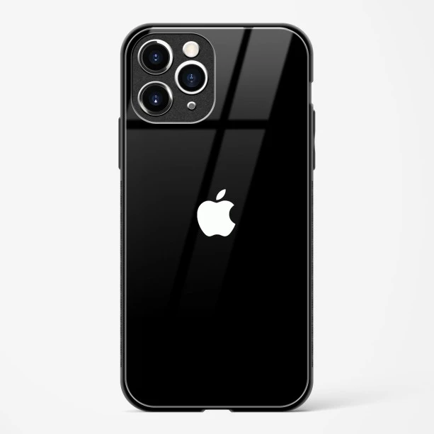 Rich Black Glossy Glass Case for iPhone 11 Pro Max