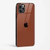 Brown Glass Case for iPhone 11 Pro Max