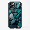 Pebble Design Glass Case for iPhone 11 Pro Max