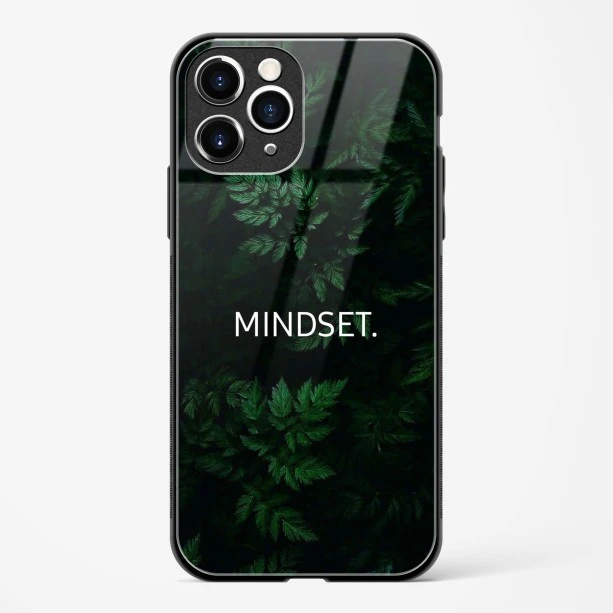 Mindset Quote Glass Case for iPhone 11 Pro Max