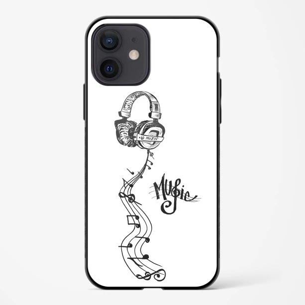 My Music Glass Case Phone Cover For iPhone 12