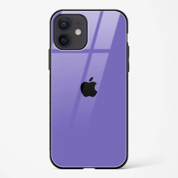 Purple Glass Case for iPhone 12
