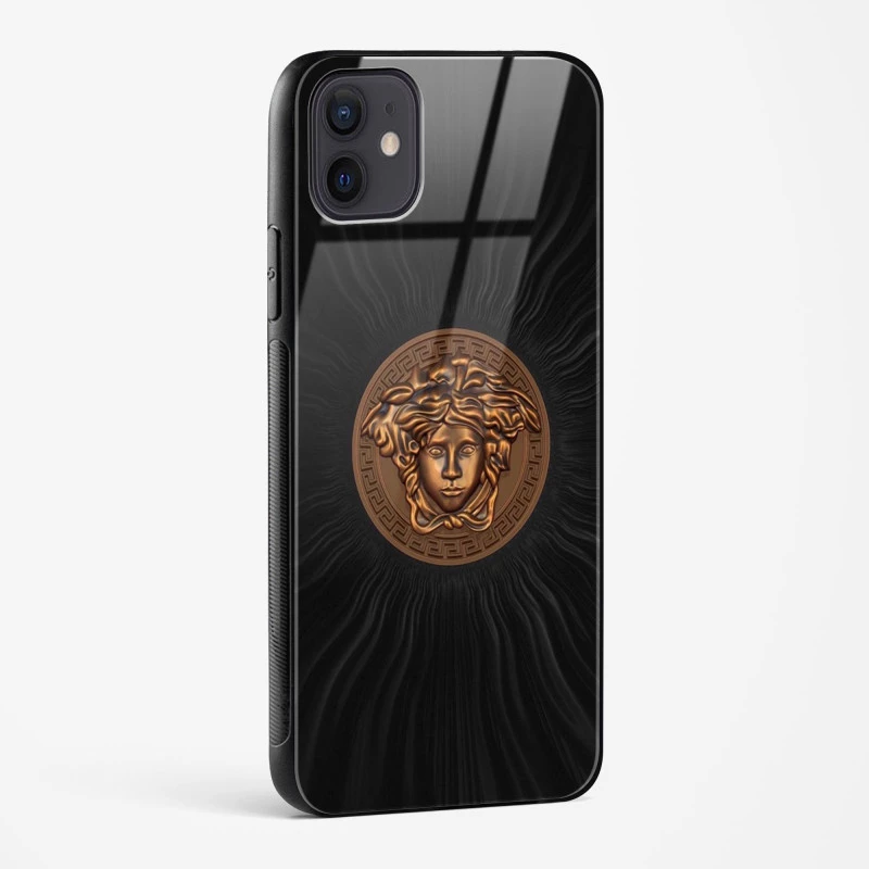 Versace Glass Case for iPhone 12