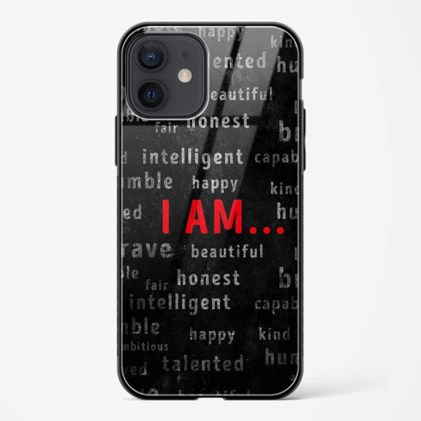 Affirmation Glass Case for iPhone 12