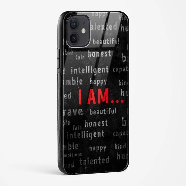 Affirmation Glass Case for iPhone 12