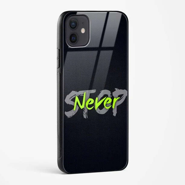Stop Never Glass Case for iPhone 12