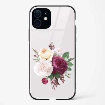 Flower Design Abstract 3 Glass Case Phone Cover For iPhone 12 Mini