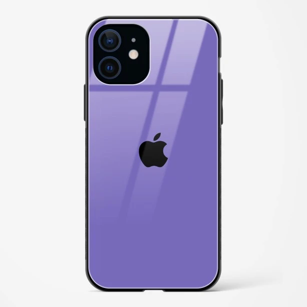 Purple Glass Case for iPhone 12 Mini