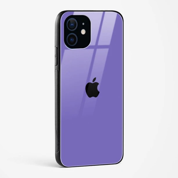 Purple Glass Case for iPhone 12 Mini