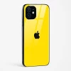 Yellow Glass Case for iPhone 12 Mini