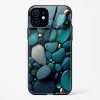 Pebble Design Glass Case for iPhone 12 Mini