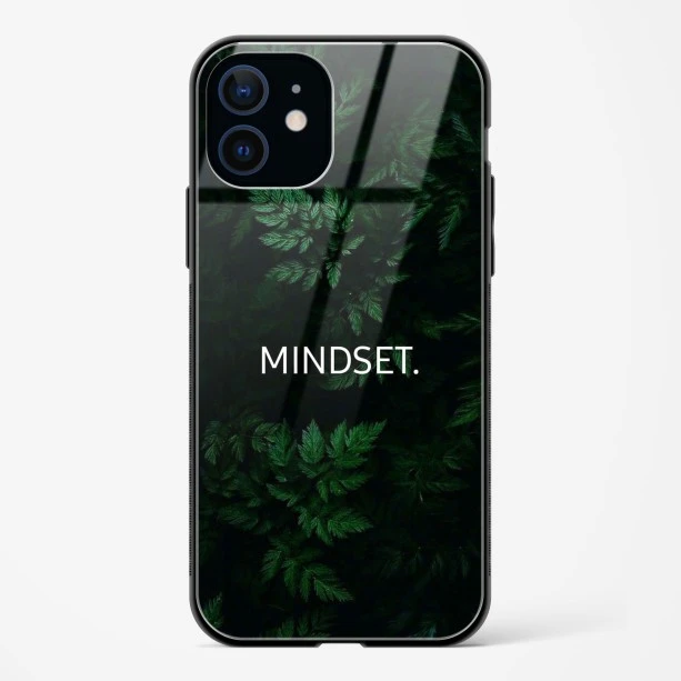 Mindset Quote Glass Case for iPhone 12 Mini