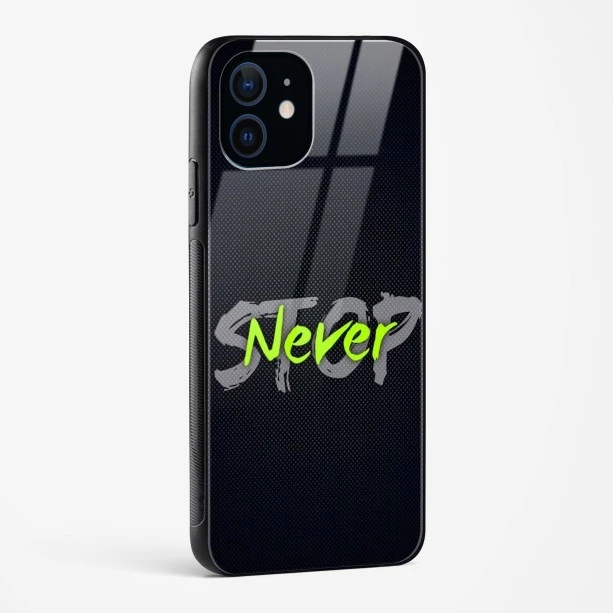 Stop Never Glass Case for iPhone 12 Mini