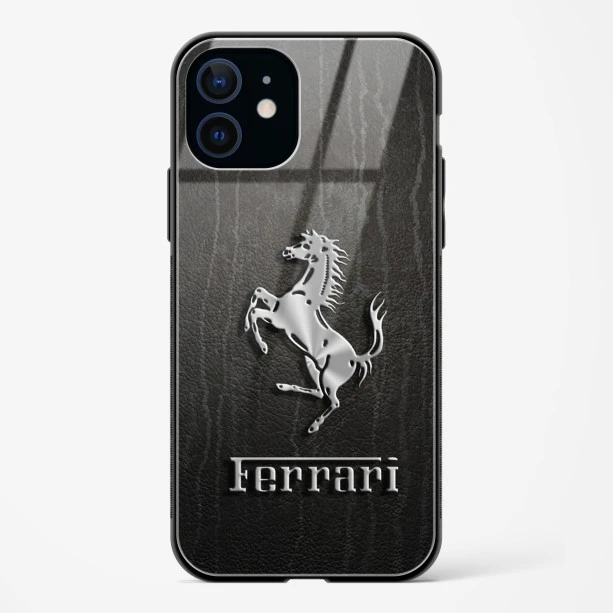 Ferrari Glass Case for iPhone 12 Mini