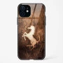 Ferrari Design Gold Glass Case for iPhone 12 Mini