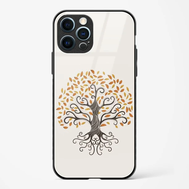Oak Tree Deep Roots Glass Case Phone Cover For iPhone 12 Pro