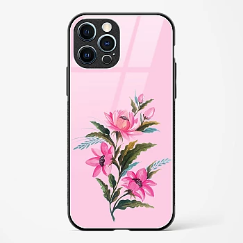 Flower Design Abstract 4 Glass Case Phone Cover For iPhone 12 Pro