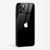 Rich Black Glossy Glass Case for iPhone 12 Pro