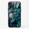 Pebble Design Glass Case for iPhone 12 Pro