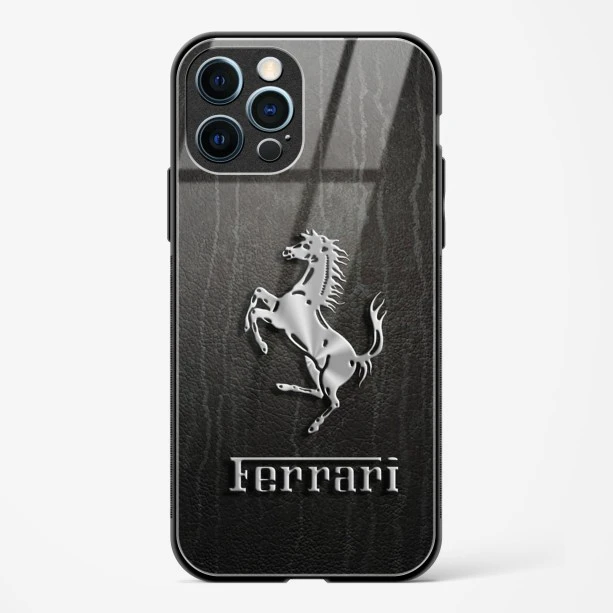 Ferrari Glass Case for iPhone 12 Pro