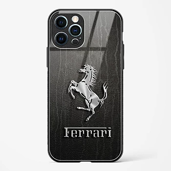 Ferrari Glass Case for iPhone 12 Pro