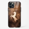 Ferrari Design Gold Glass Case for iPhone 12 Pro
