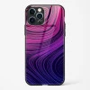 Spiral Design Glass Case for iPhone 12 Pro