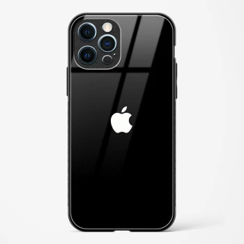 Rich Black Glossy Glass Case for iPhone 12 Pro Max