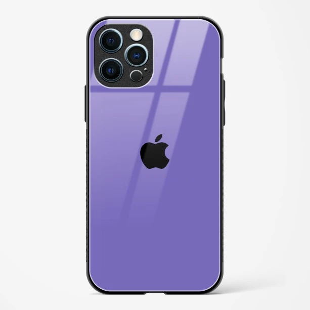 Purple Glass Case for iPhone 12 Pro Max
