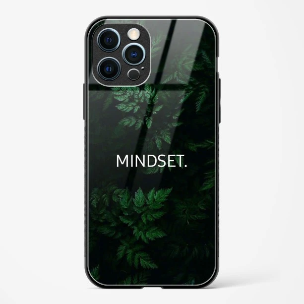 Mindset Quote Glass Case for iPhone 12 Pro Max