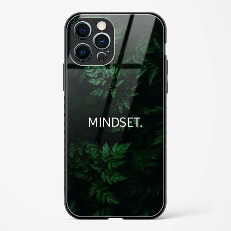 Mindset Quote Glass Case for iPhone 12 Pro Max