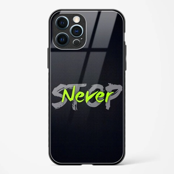 Stop Never Glass Case for iPhone 12 Pro Max