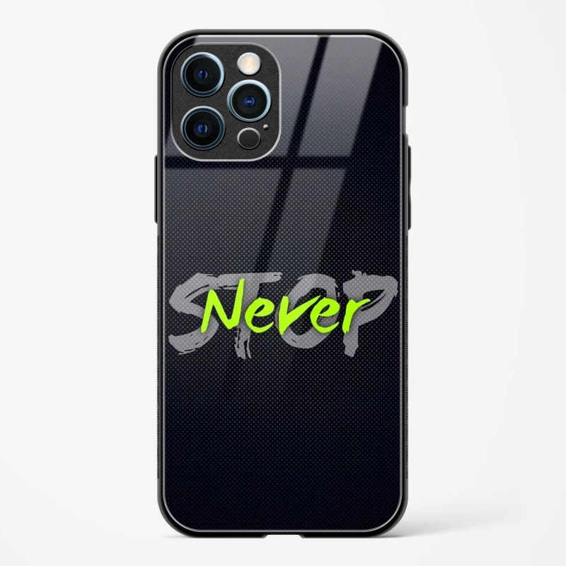 Stop Never Glass Case for iPhone 12 Pro Max