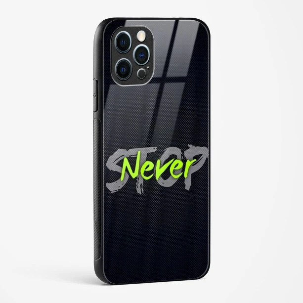 Stop Never Glass Case for iPhone 12 Pro Max