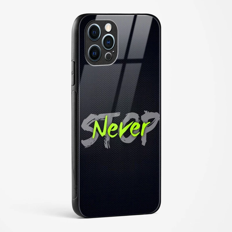 Stop Never Glass Case for iPhone 12 Pro Max