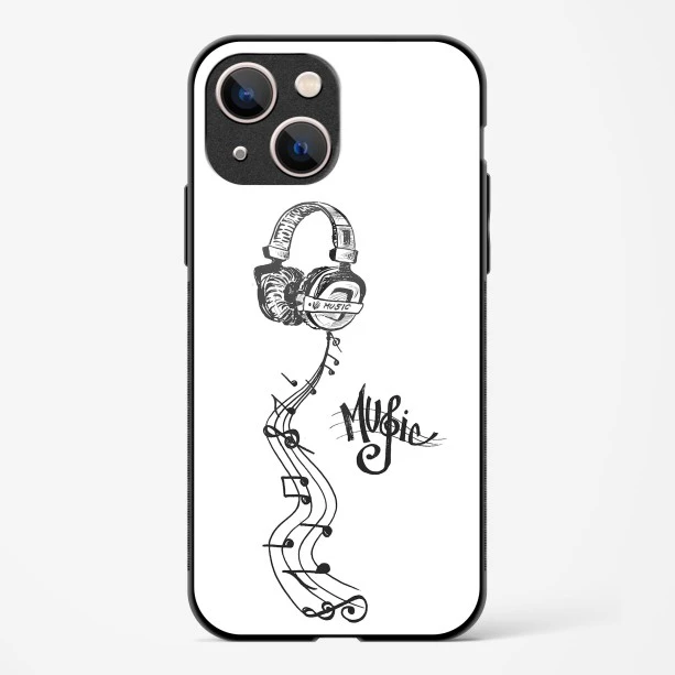 My Music Glass Case Phone Cover For iPhone 13